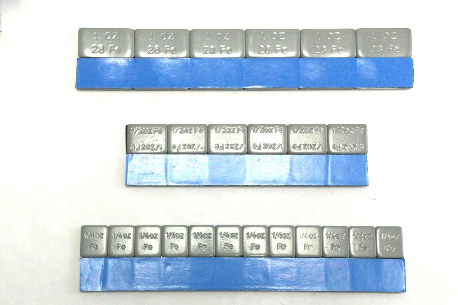 Tire Balancing Wheel Weights Stick-On Adhesive 1/4 oz (.25) pcs BIG BOX 720 ct.