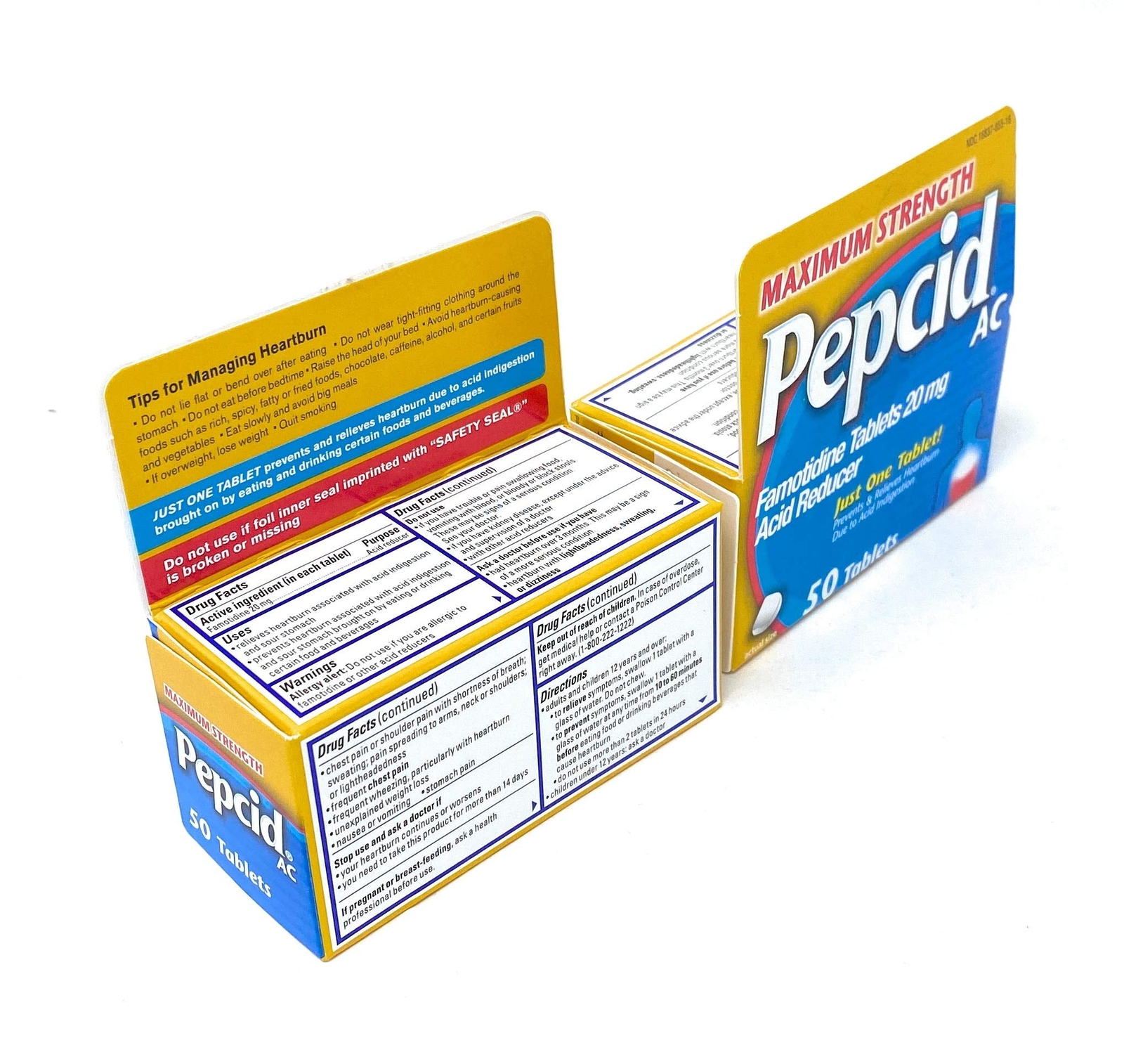 Pepcid AC Maximum Strength Acid Reducer - 125ct.