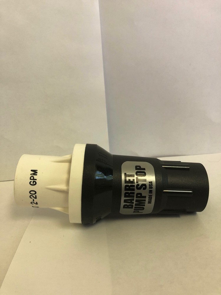 Barrett Pump Stop 1" Plastic Valve - 40#