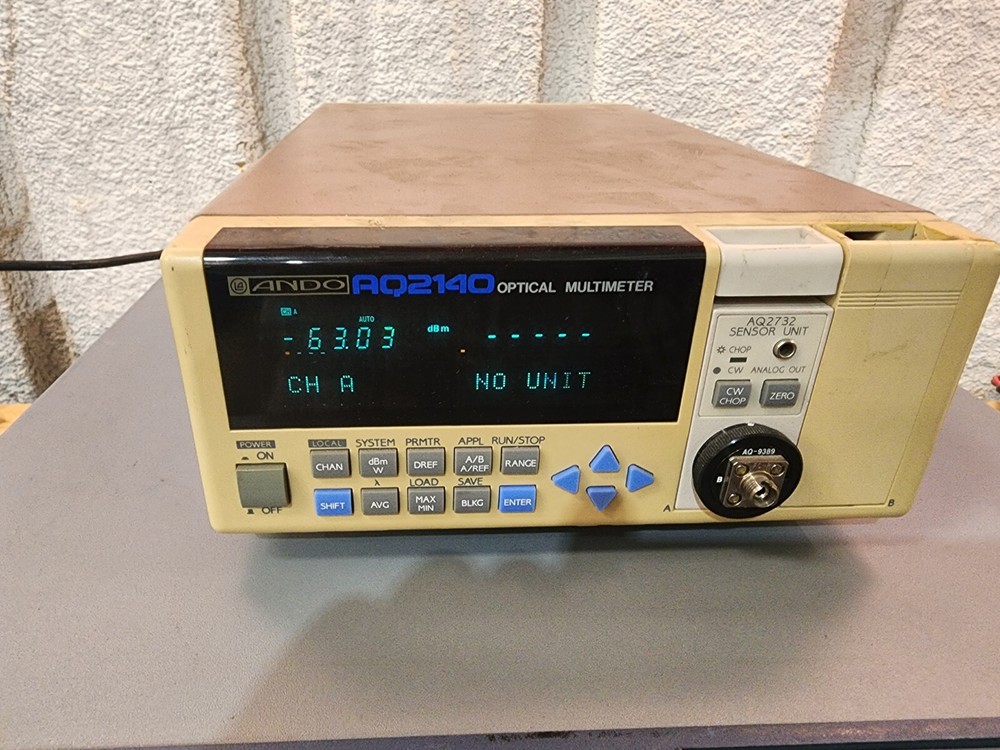ANDO AQ2140 Optical Multimeter with AQ2732 Sensor Unit
