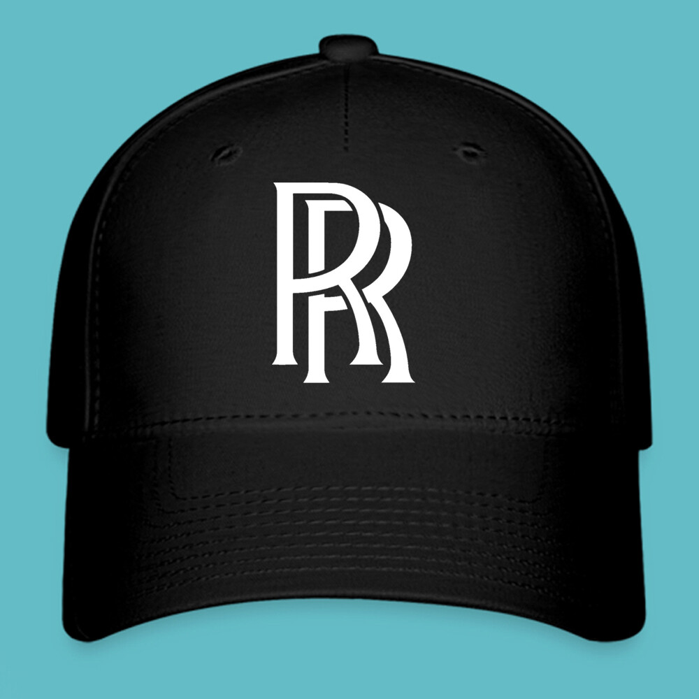 Rolls Royce Black Hat Baseball Cap Size Adjustable