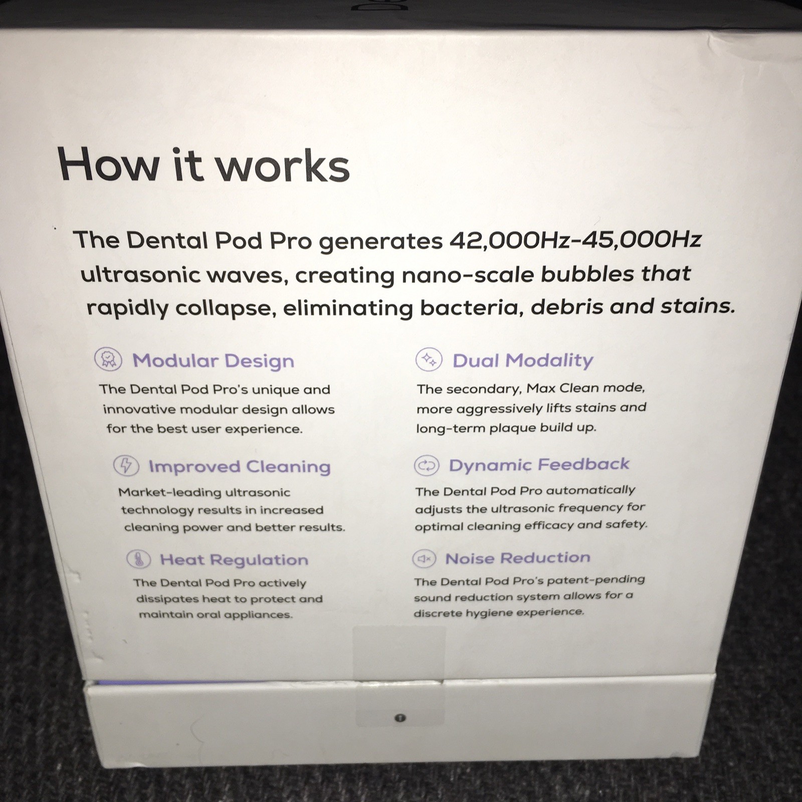 Zima Dental Pod Pro Oral Appliance Cleaner for Retainers, Guards - SAGE GREEN