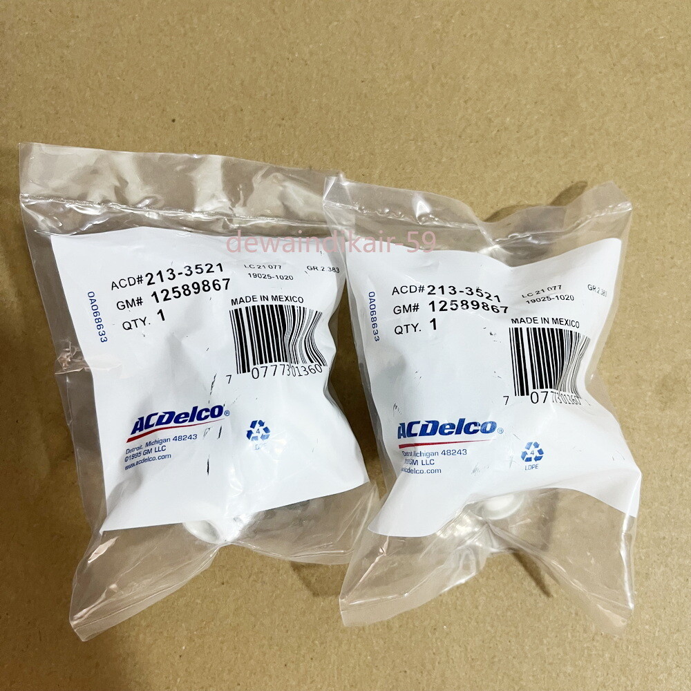 2Pcs OEM 213-3521 12589867 Knock Sensors for Chevy Silverado Express 4.8L 5.3L