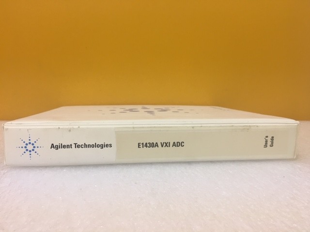 HP / Agilent E1430-90014 E1430A VXI ADC User's Guide
