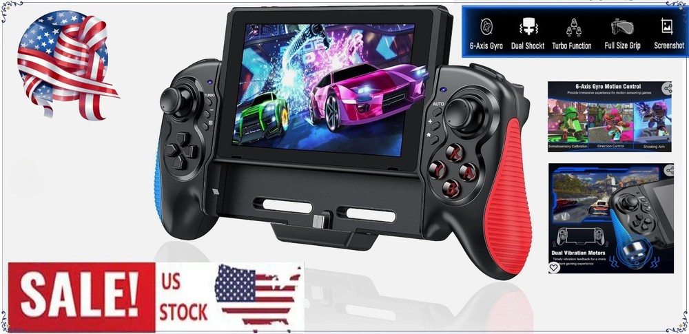 Dual vibration handheld controller for Nintendo Switch Joy Con game controller