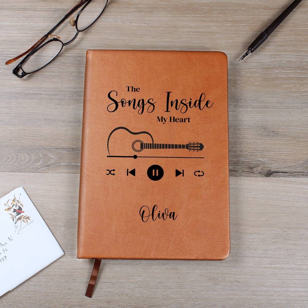 Personalized Guitar Lyric Journal