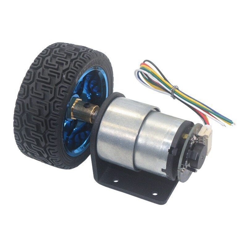 JGB37-520 DC12V/24V Encoder Motor Speed Measuring for Intelligent Trolley Robot