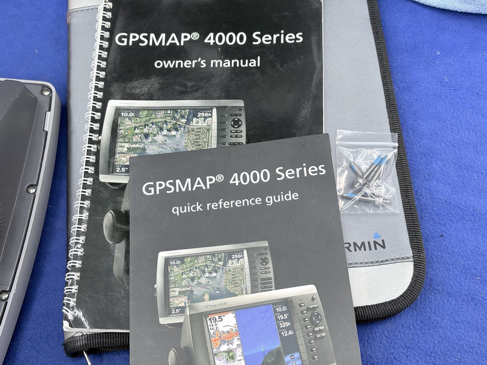 Garmin GPSmap 4212 GPS Chartplotter Multifunction Display W/ Cover- VERY CLEAN!