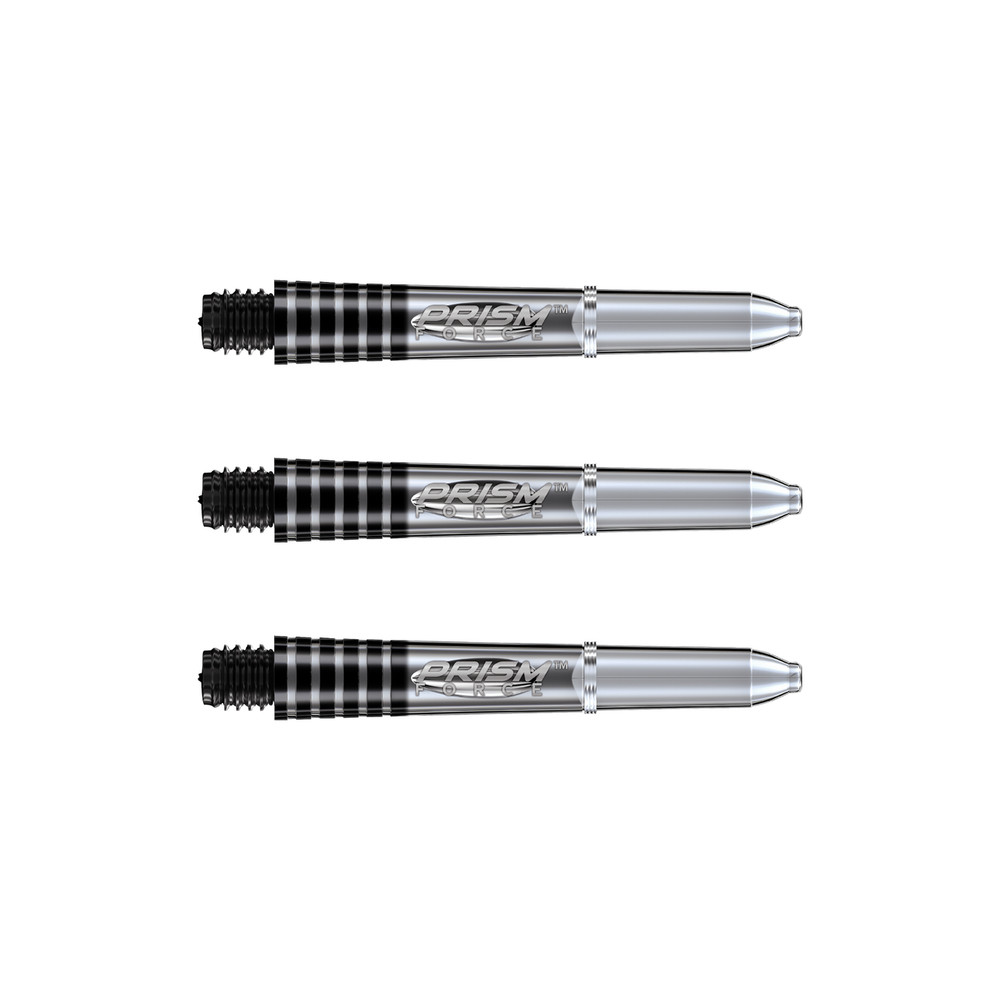 Winmau Prism Force Dart Shafts Clear Short