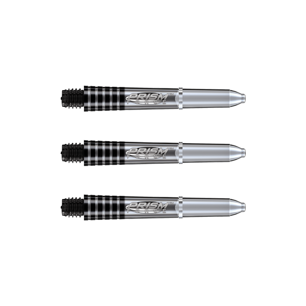 Winmau Prism Force Dart Shafts Clear Short