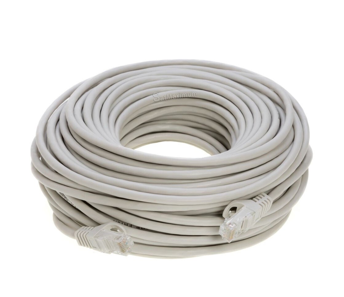 CAT6e/CAT6 Ethernet LAN Network RJ45 Patch Cable Gray 25FT- 200FT Multipack LOT