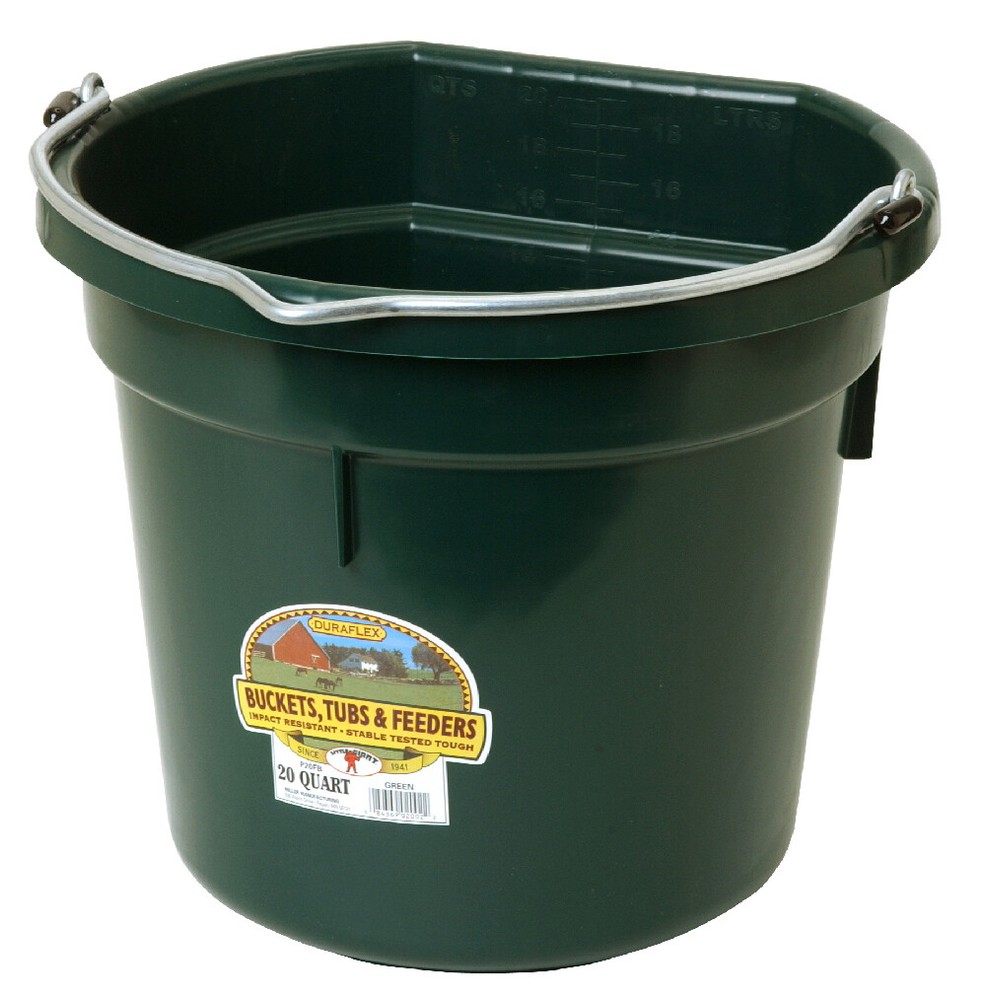 Little Giant 20 Quart Flat Back Bucket