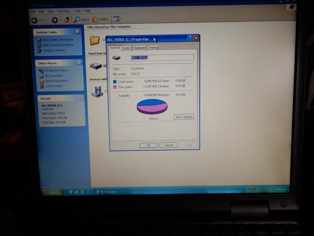 NEC Versa LX Laptop Computer with Windows XP Home Edition