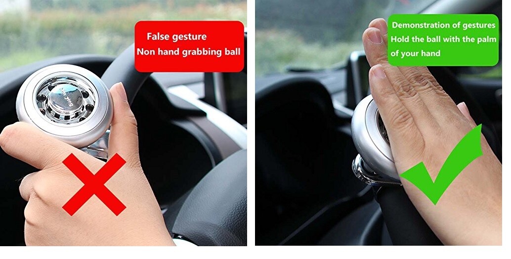 Travel Push handle/Thumb Controls for driving car with Disability/Handicapped