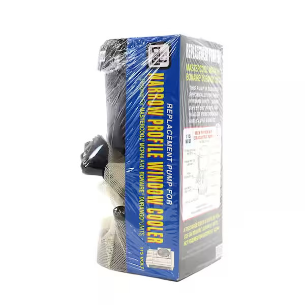 Narrow Profile Window Cooler Replacement Pump , Thermal overload feature