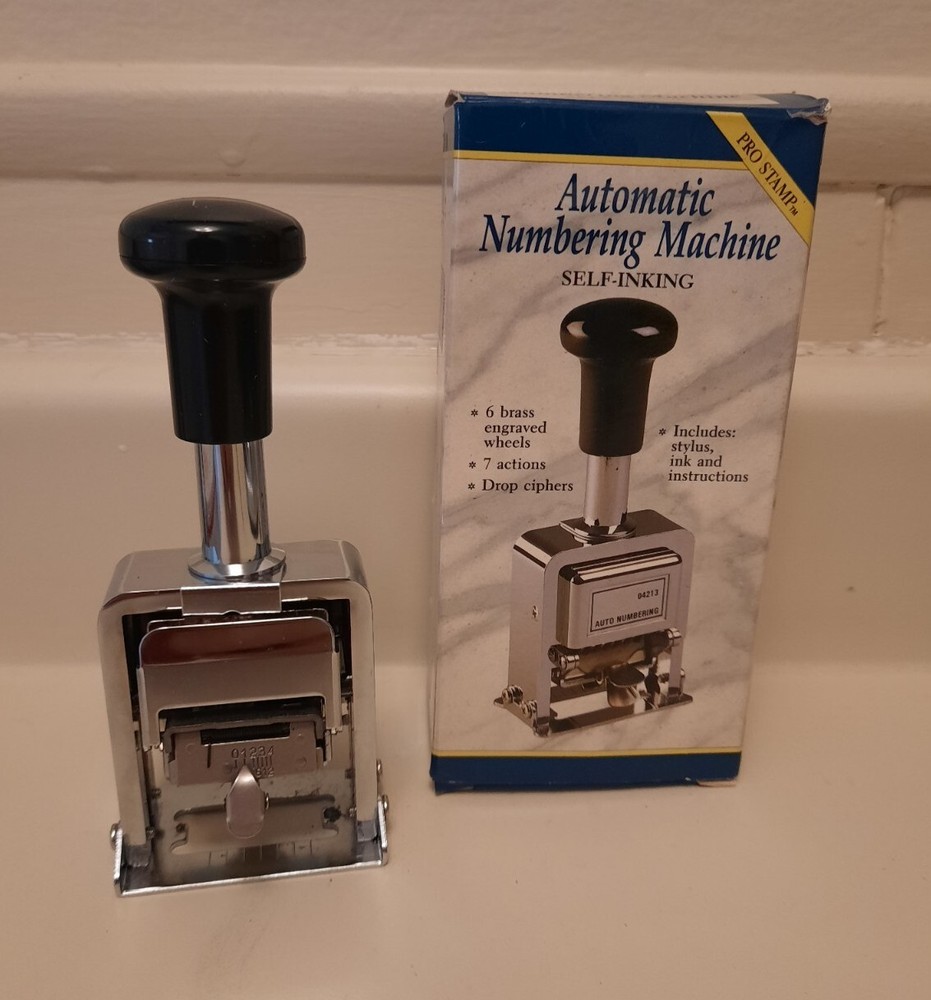 Rogers Automatic Numbering Machine