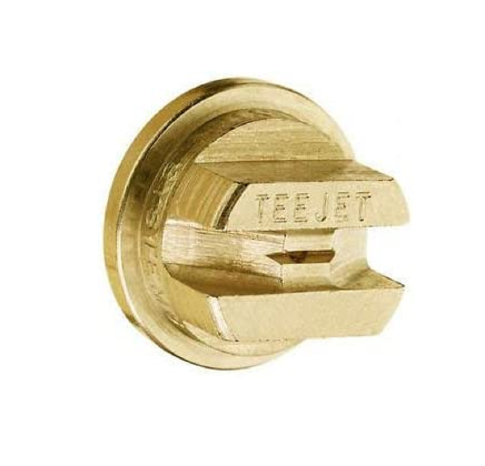 TP8003E TeeJet Nozzle Even Flat Fan Spray Tip, Brass