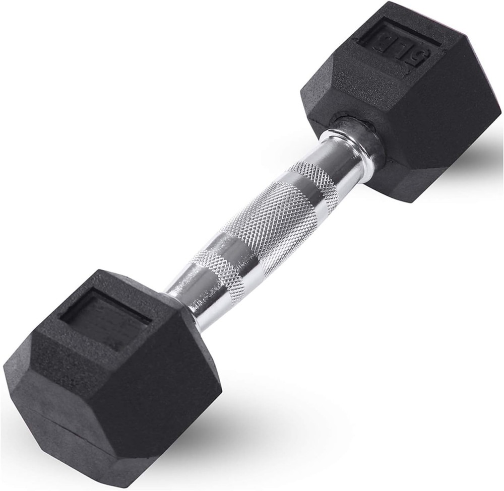 JFIT Rubber Hex Dumbbell