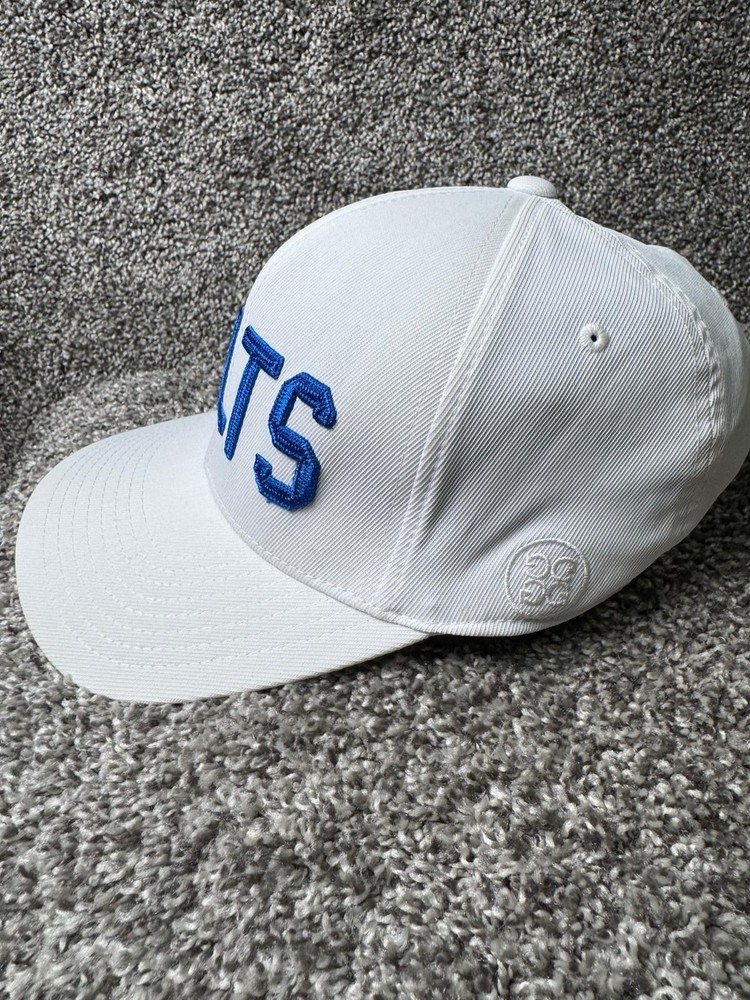 G/Fore Hat Cap Snapback One Size White Golf Hat Adjustable BOLTS