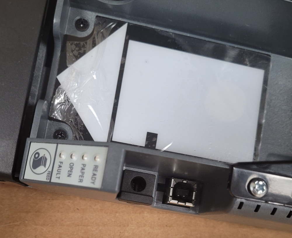 JCM Gen 5 Ticket Printer W/CABLES (UNTESTED)