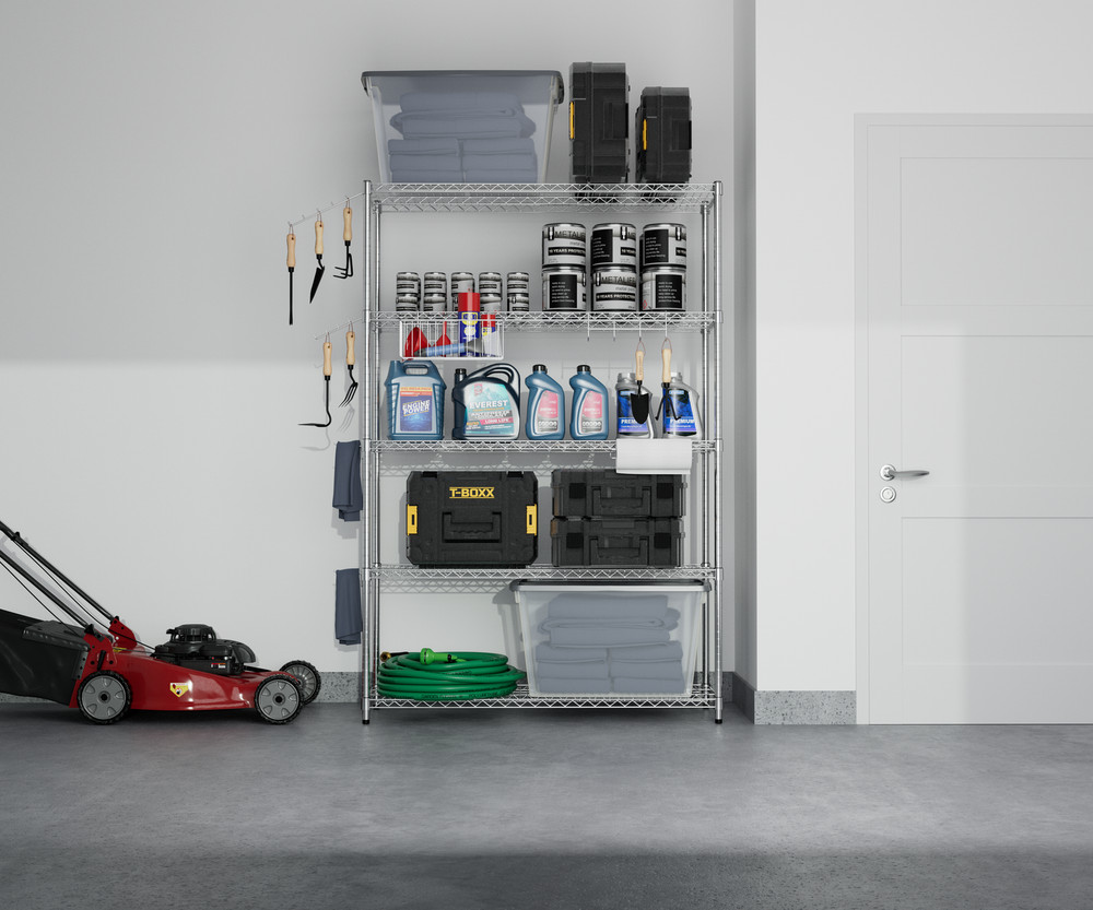 Everest Wire Rack Accessories Kit 7-Pack