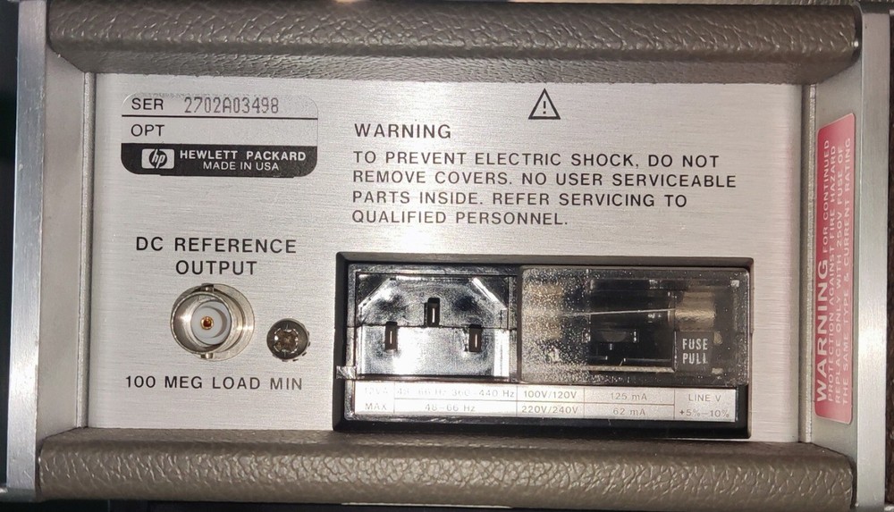 HP, Agilent Keysight 11683A Power Meter Range Calibrator