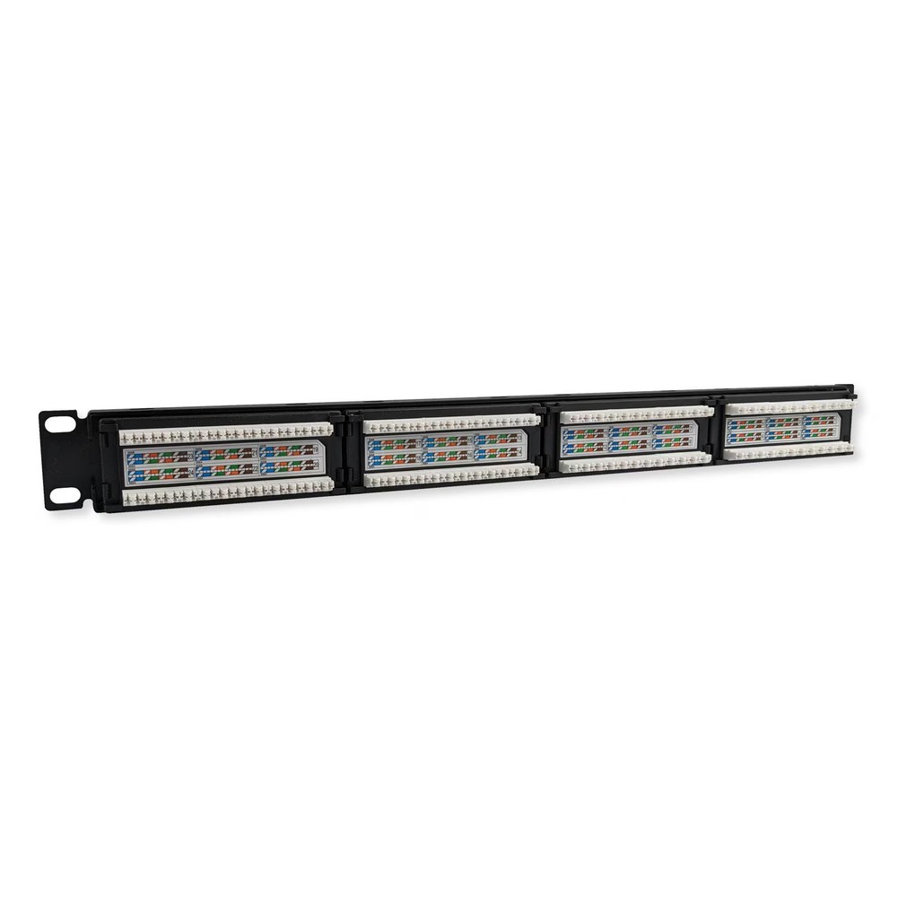 Simply45 Loaded 24-Port Cat5e UTP Patch Panel (S45-2524)