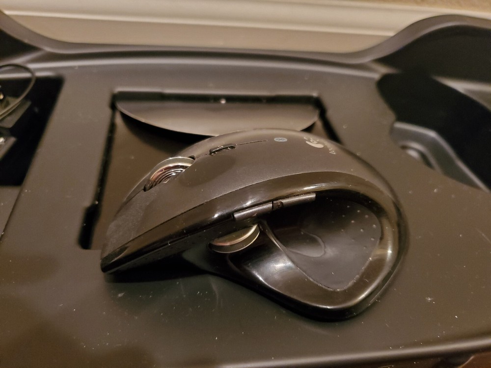 Logitech Cordless Desktop Keyboard & Mouse Combo MX5500 Poor Condition