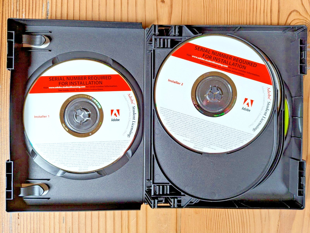 ADOBE CREATIVE SUITE 2 PREMIUM STUDENT MAC w/ Adobe Acrobat 8 Dreamweaver 8~CS2