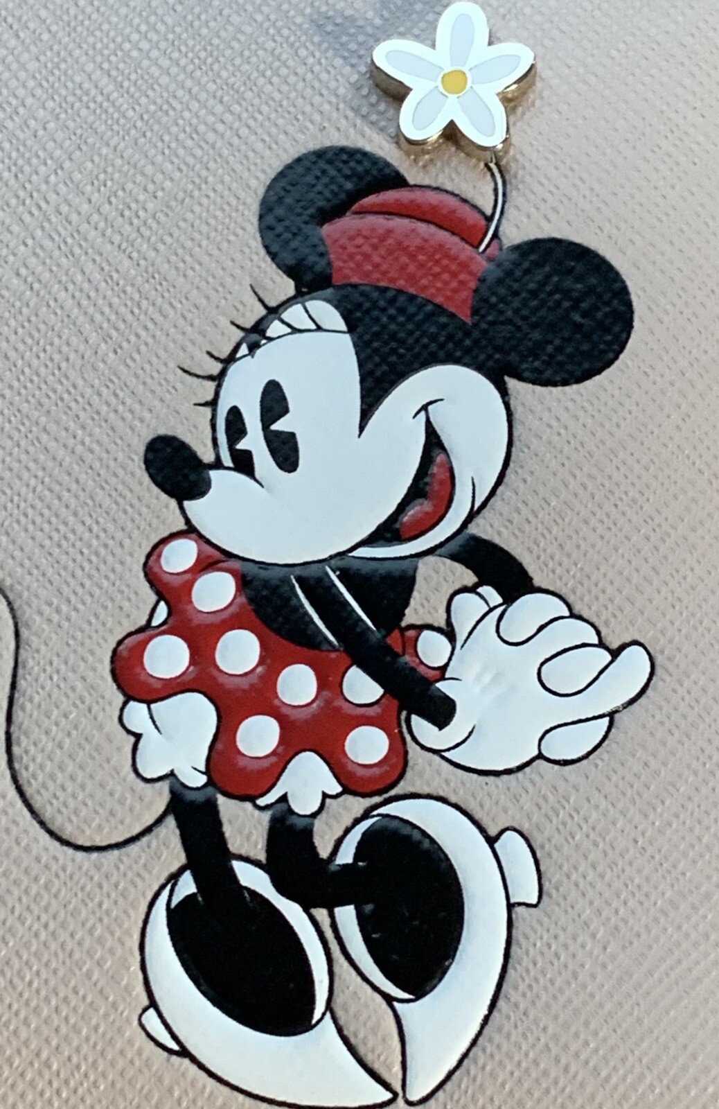 KATE SPADE DISNEY MINNIE MOUSE LACEY ZIP AROUND SAFFIANO LEATHER WALLET NWT $229