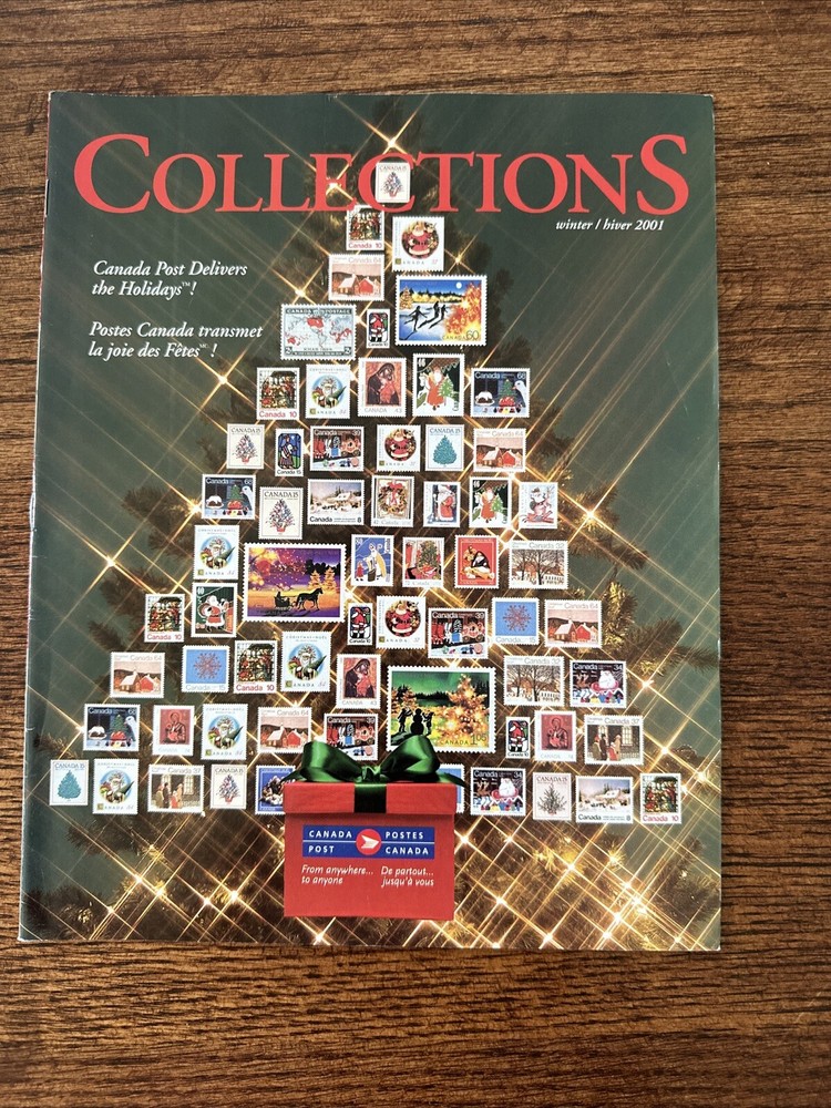 2001 Canada POST PHILATELIC COLLECTIONS STAMPS MAGAZINE Lot H870