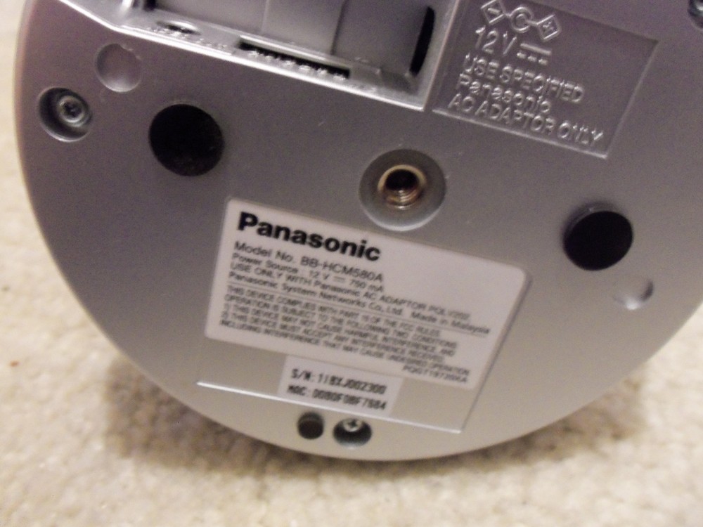 Panasonic BB-HCM580A Network Security Surveillance PTZ Camera