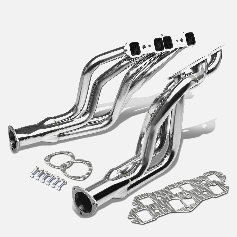 Long Stainless Exhaust Manifold Headers for Olds Cutlass Delta 65-74 350 400 455