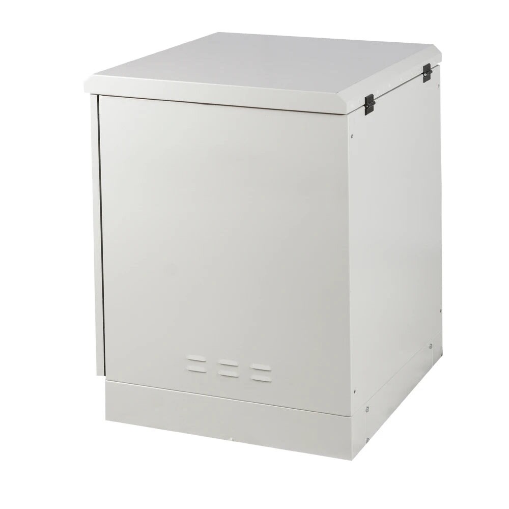 7U-12U Floor Standing Outdoor Network Cabinet - Single Wall, Weatherproof & IP55