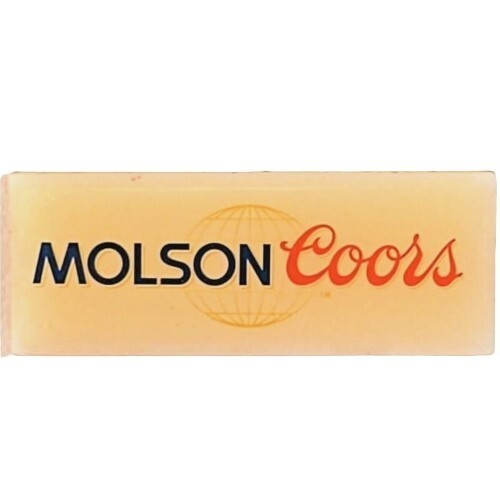 Vintage Molson Coors Beer Rectangle Lapel Pin