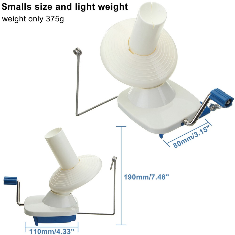 Manual Knitting Machine Yarn Swift Fiber Wool String Thread Ball Winder Holder