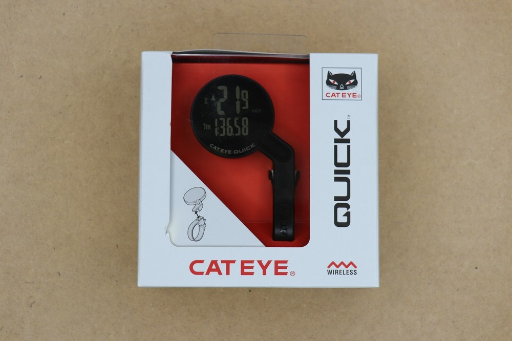 CatEye Quick CC-RS100W Wireless Cycling Computer Out-Front Mount - NEW