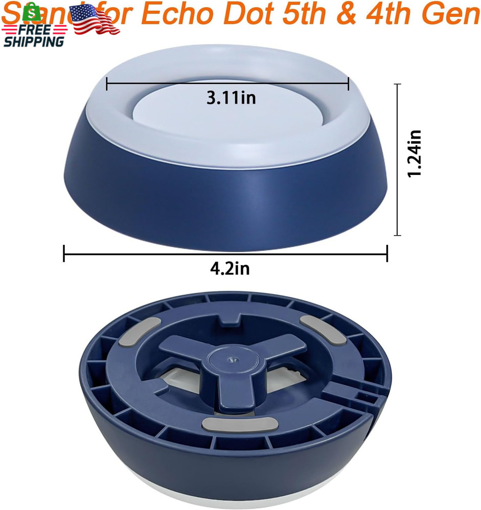 Table Stand for Echo Dot 5Th & 4Th Generation Desktop Holder Mount,Base Bracket