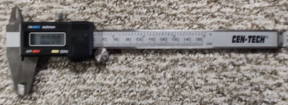 CEN TECH 6" DIGITAL CALIPER