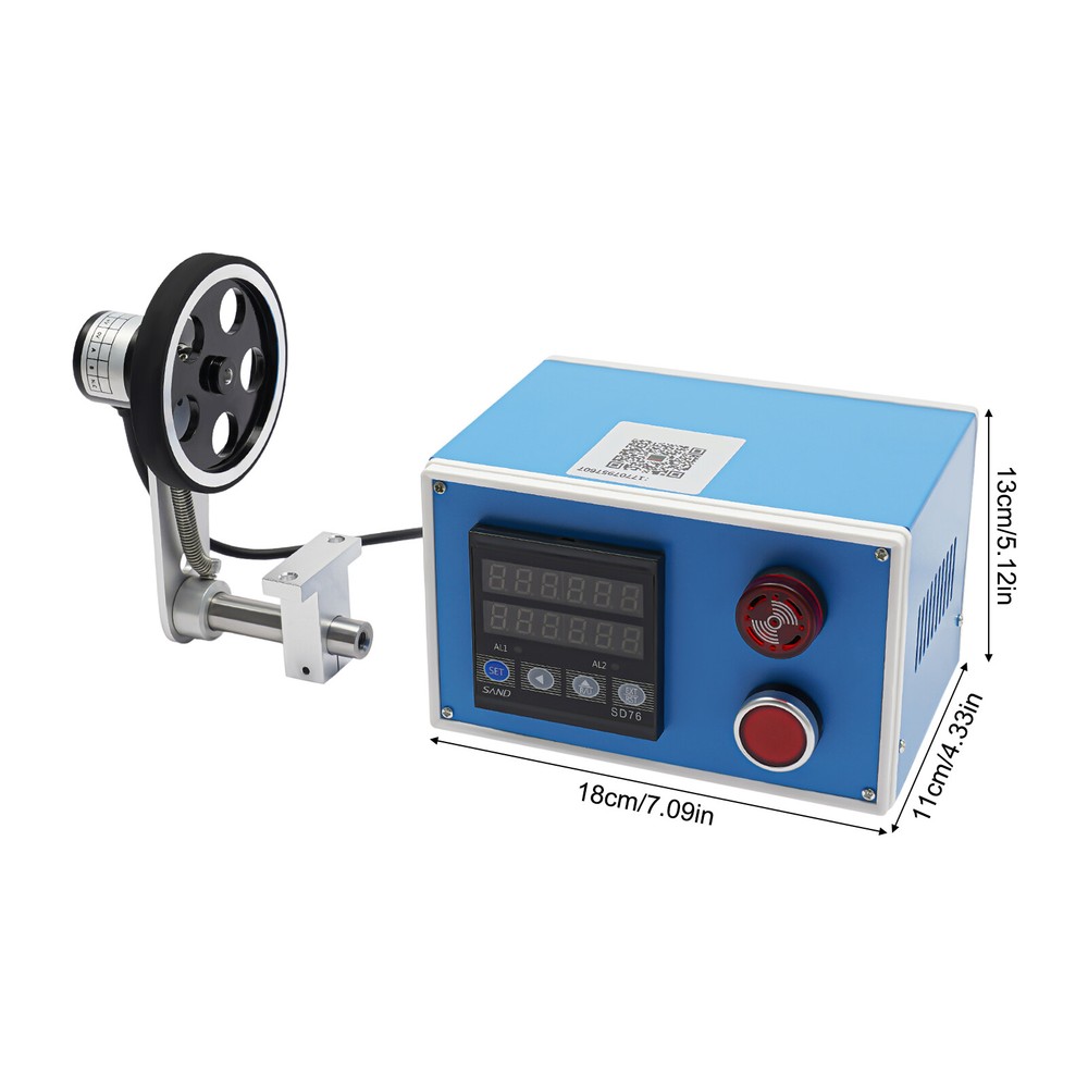 Length Meter Counter Digital Length Measuring Meter Wheel Roller Switchable NEW