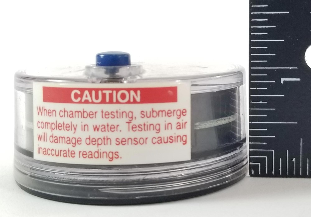 DACOR Quantum Loop Digital Depth Gauge Diving Computer Puck Module Bottom Timer