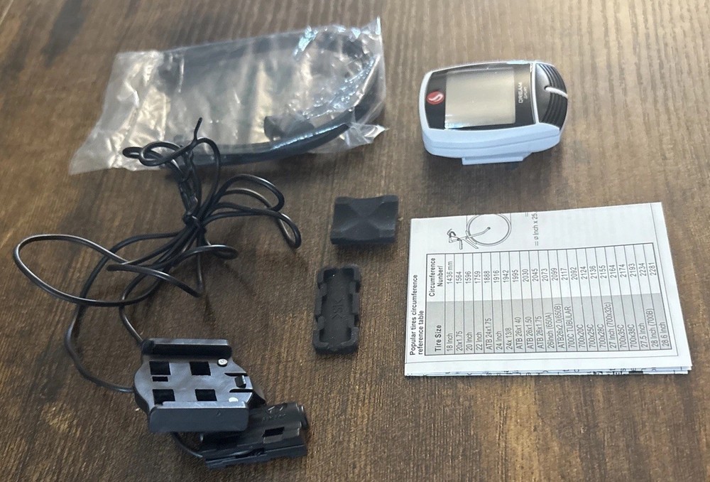 DREAM SPORT Bike Computer 16-Function Waterproof Bicycle Speedometer & Odometer