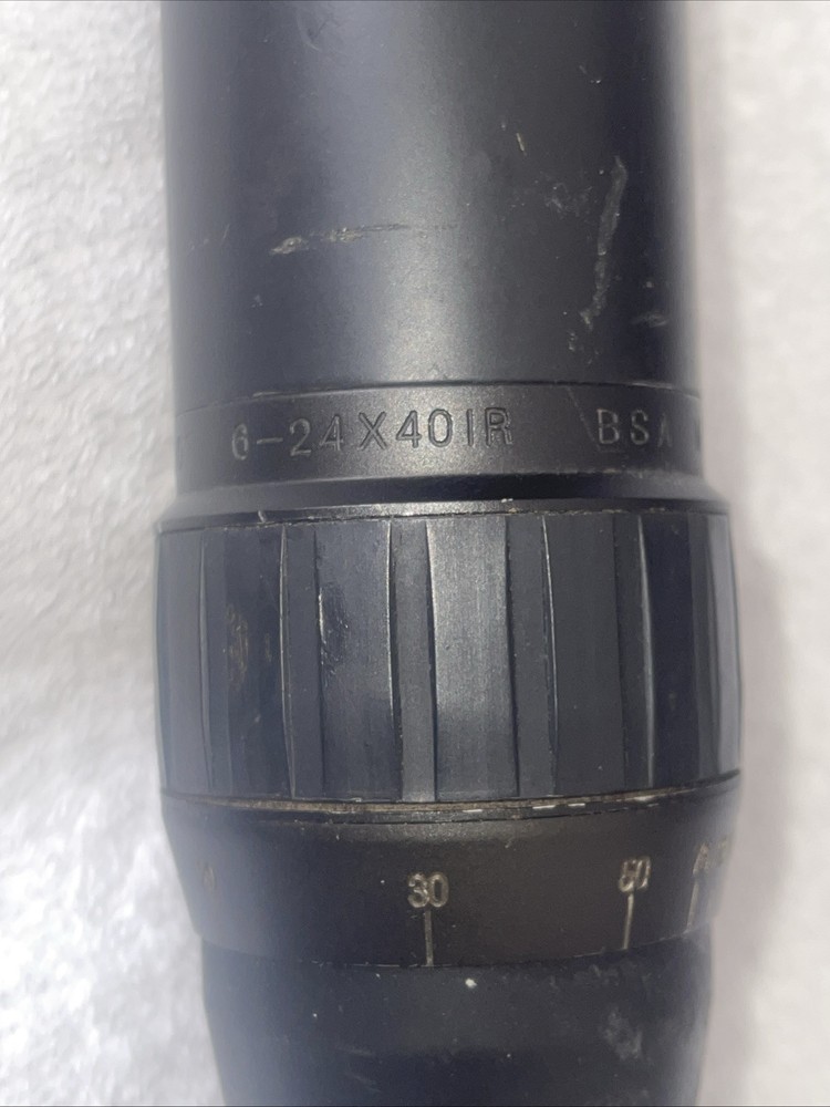 BSA Optics 6-24x40mm Rifle Scope w/Adjustable Objective