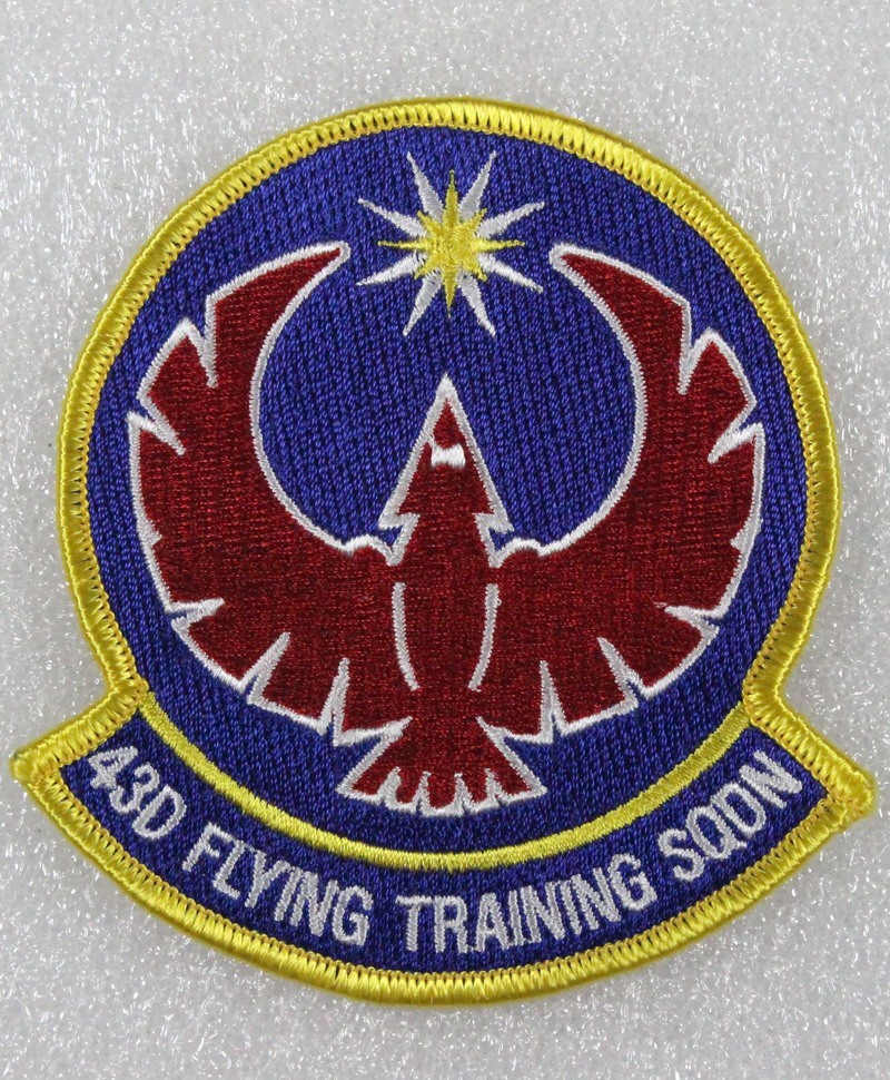USAF Air Force Patch: 43rd Flying Training Squadron