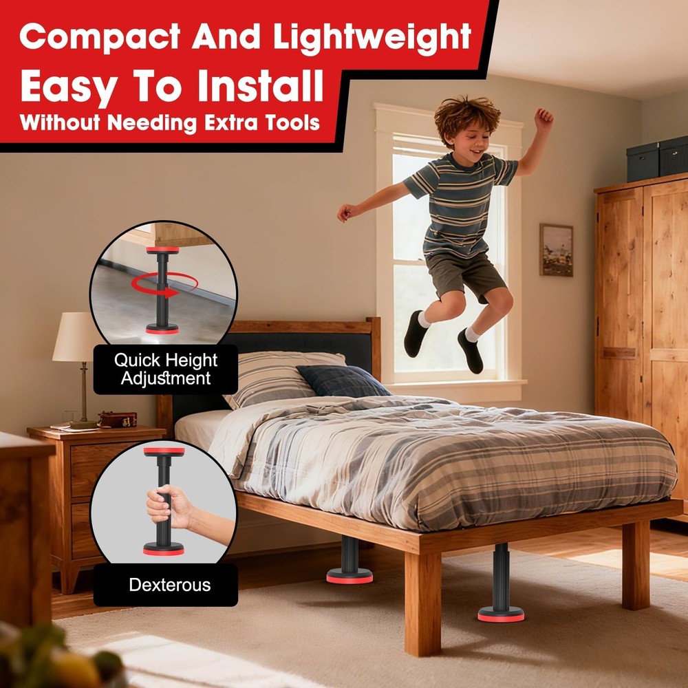 Adjustable Shelf Support Telescopic Pole - Heavy Duty Adjustable Support Pole...