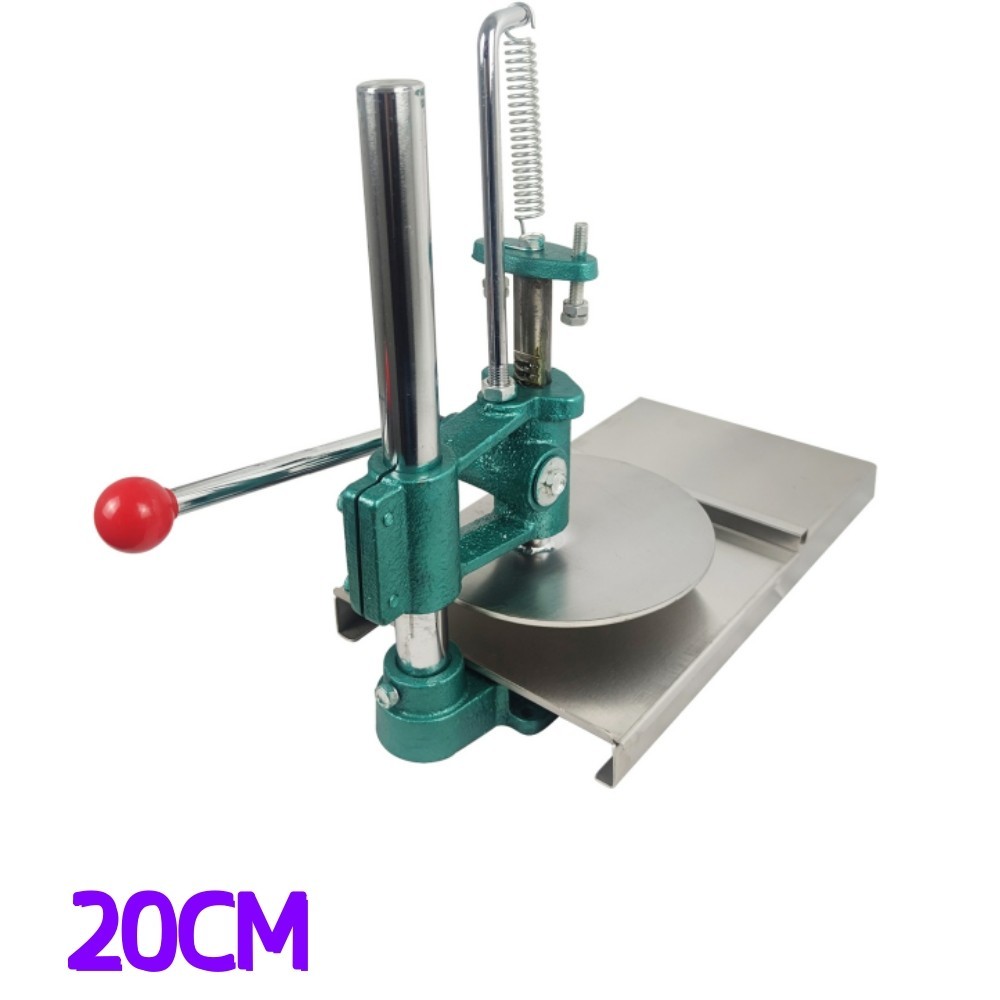 Circular Pizza Dough Press Machine 20cm Manual Pizza Dough Processor