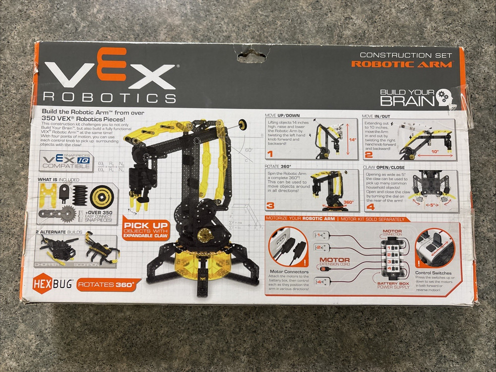 Hexbug--VEX Robotics--Robotic Arm Construction Set – STEM TOY