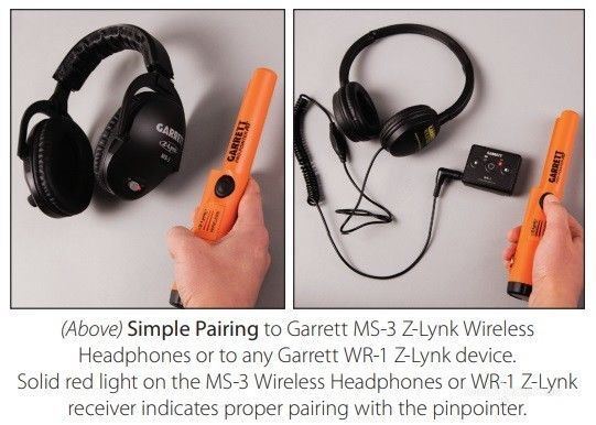 GARRETT PRO-POINTER AT Z-LYNK WIRELESS & WATERPROOF Metal Detector Pinpointer