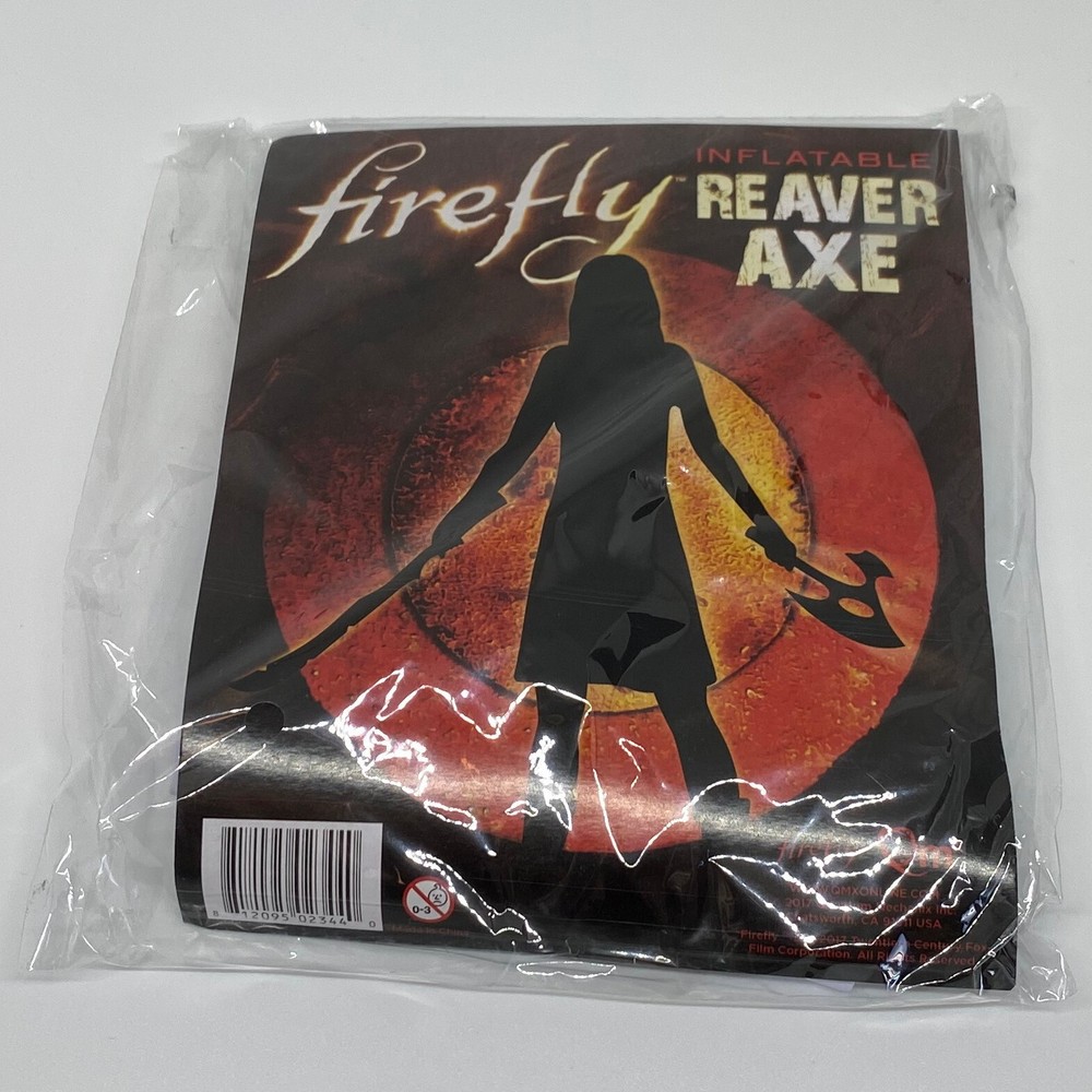 Firefly Serenity River Inflatable Reaver Axe Loot Cargo Crate