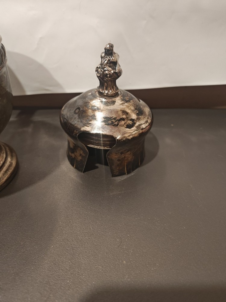 Silver Over Copper Creamer